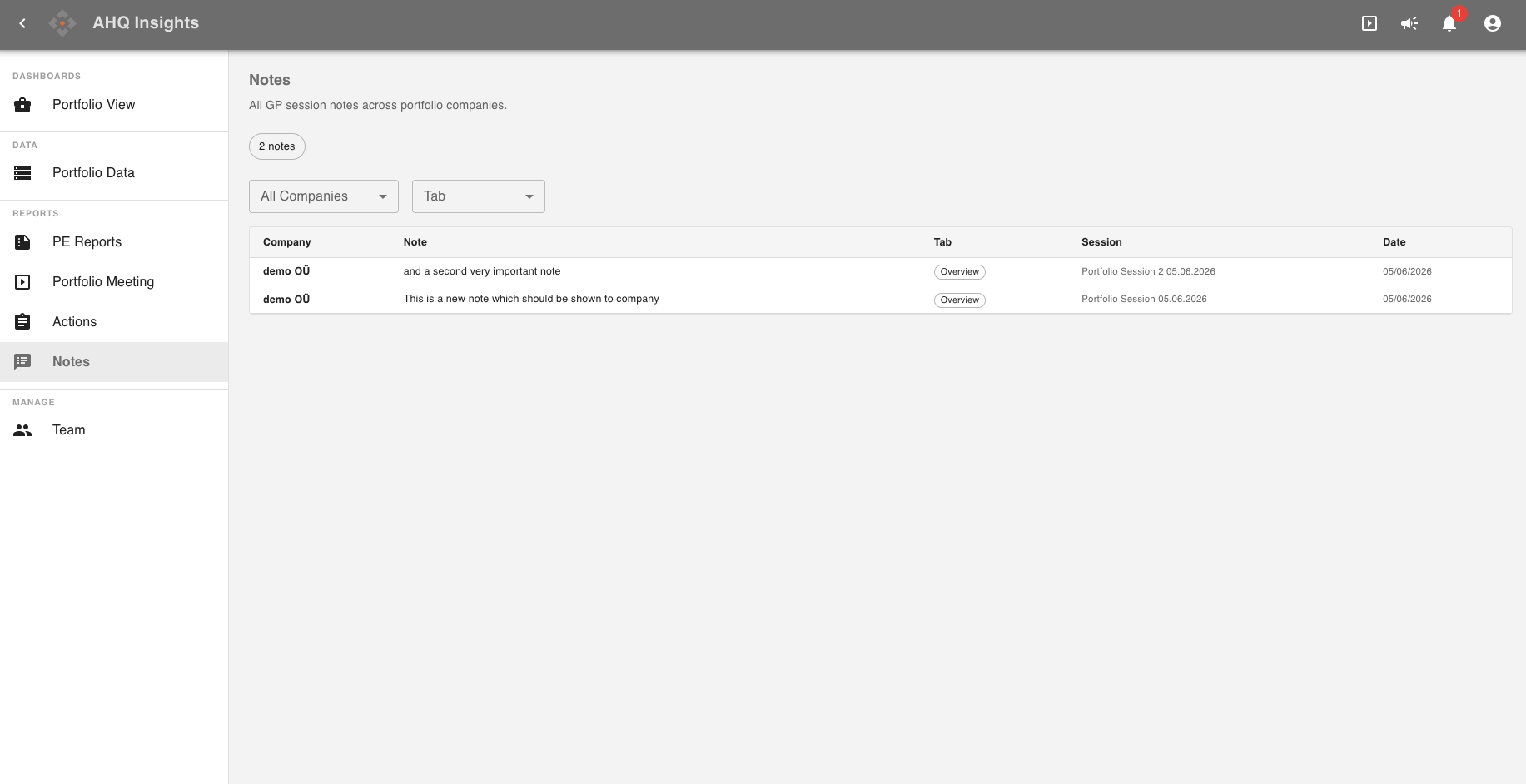 Keep every GP note in one searchable place